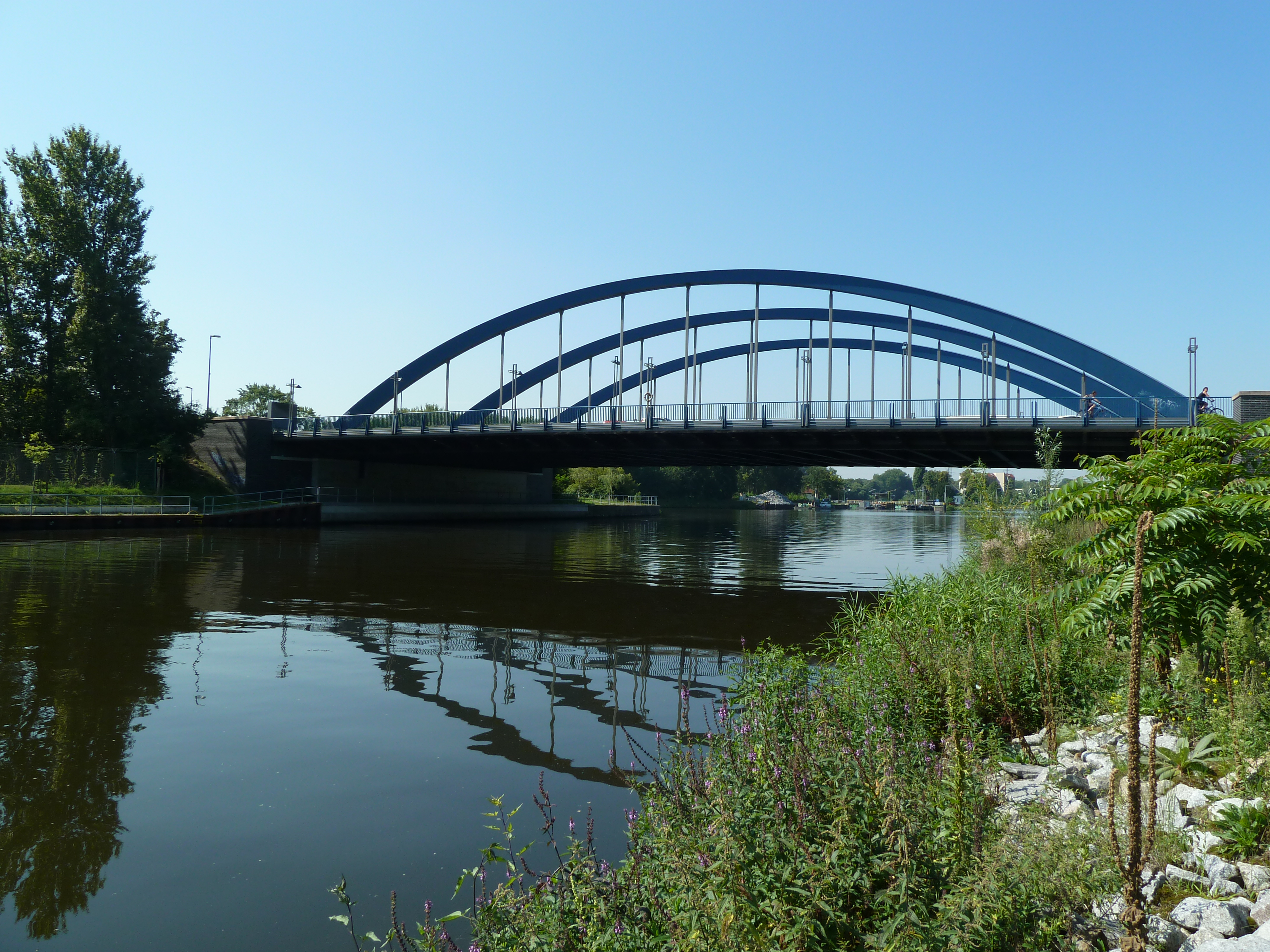 Mörschbrücke über den Westhafenkanal, Berlin