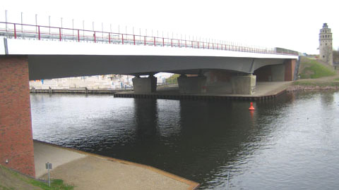 Brücke im Zuge der Netzergänzung L30/40 über Dahme, BW 1