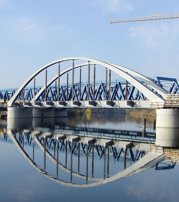 Brücke im Zuge der OU Rathenow B188n über die Havel
