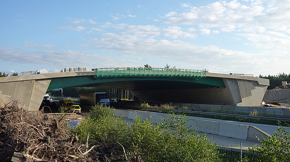 Grünbrücke über BAB A13 bei Teupitz