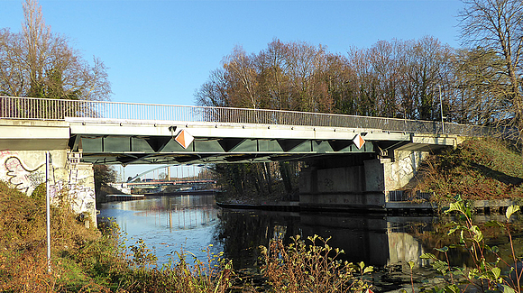 Instandsetzungsplanung der Brücke über das Flakenfließ in Erkner (Brandenburg)
