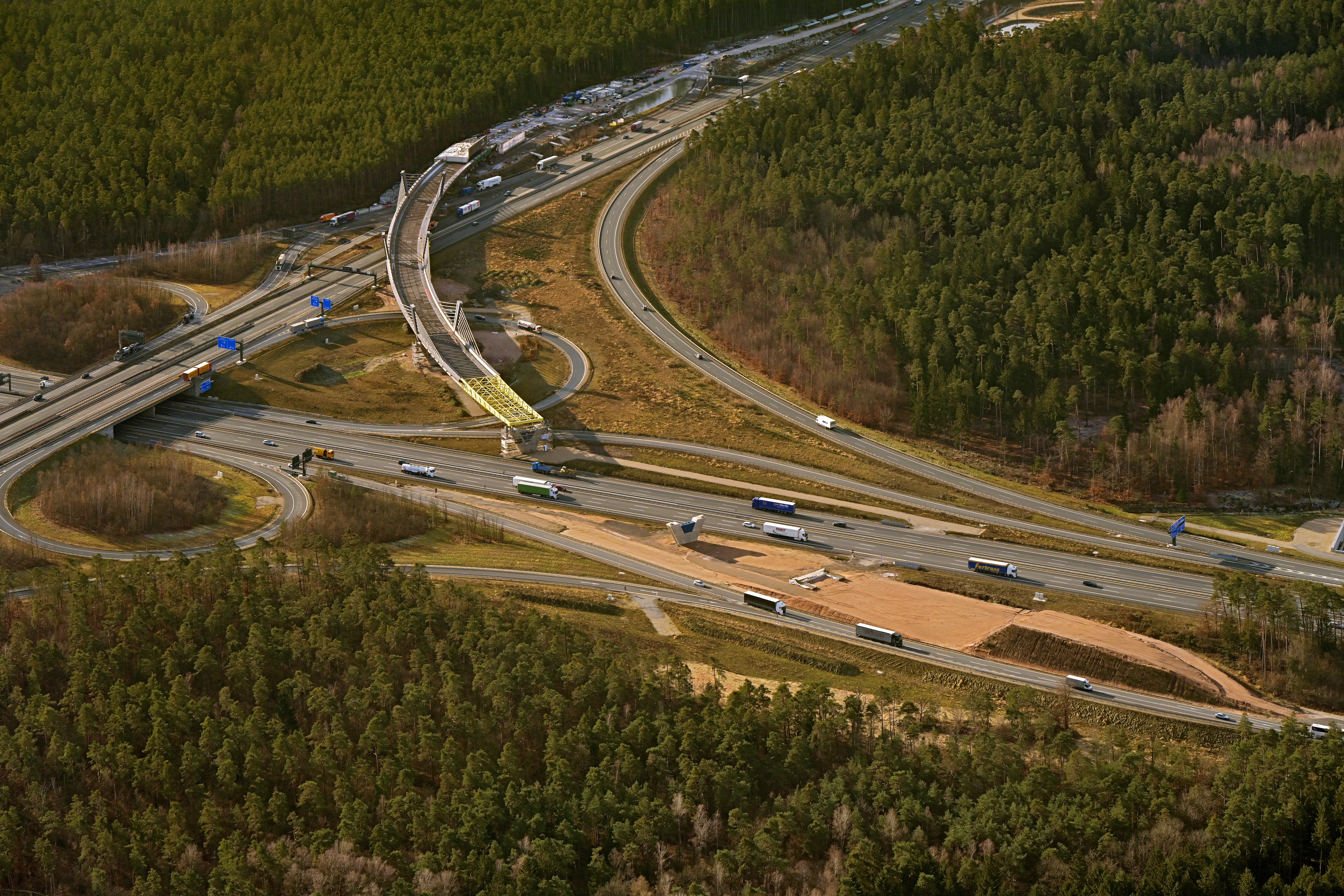 AK Nürnberg-Ost, BW 3-1, Overfly – Rampe Heilbronn-Berlin